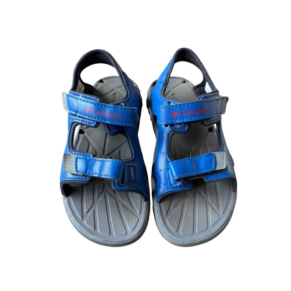 Columbia Techsun Vent Water Sandal Kids Size 1 Blue Omni-Grip